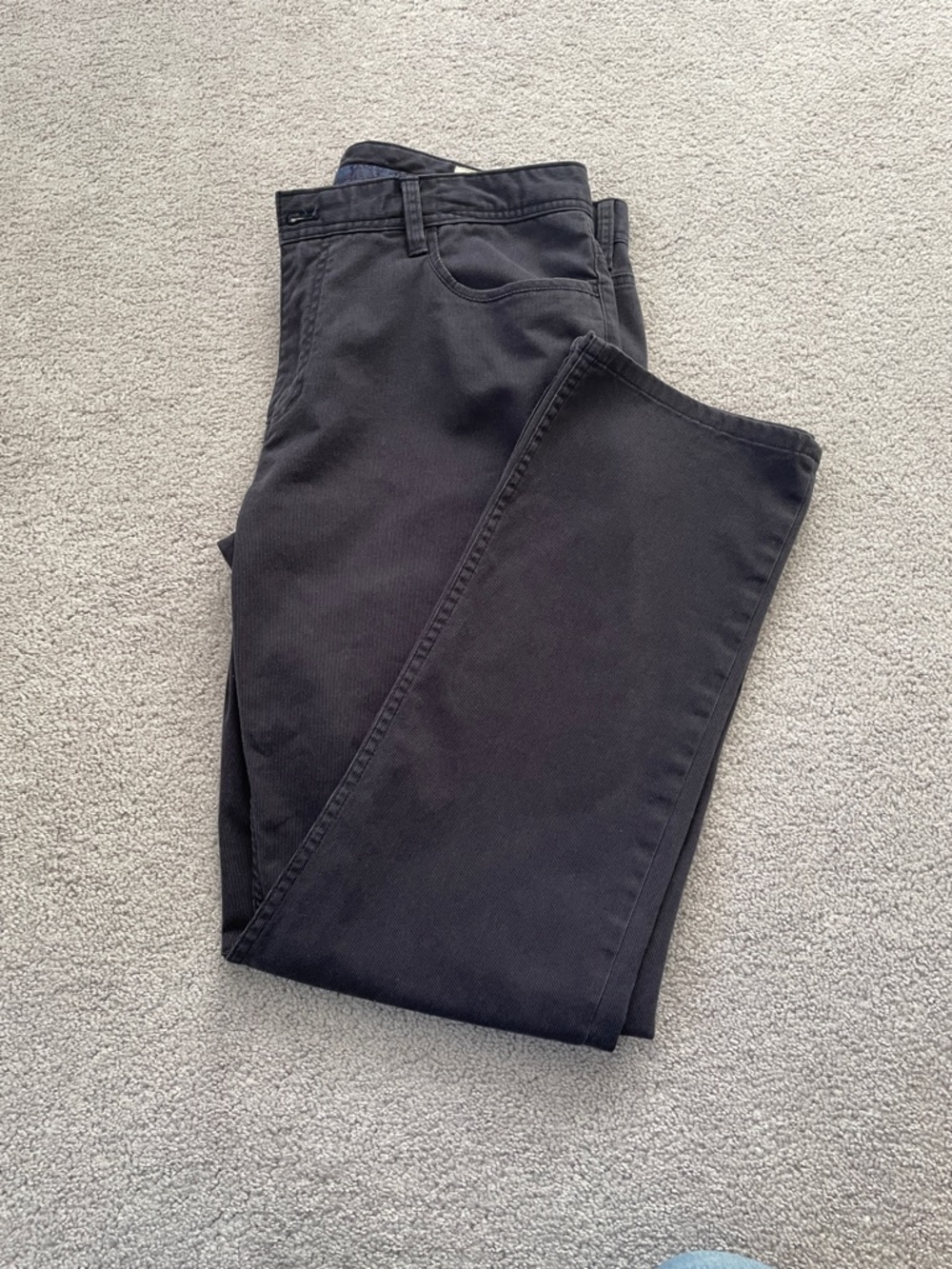 English Laundry Textured Stretch Pants Dark Navy 36x32
